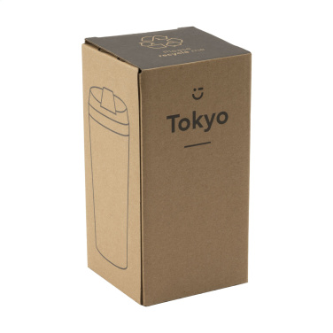 Logotrade Geschäftsgeschenke das Foto: Tokyo 450 ml Bambus Thermobecher