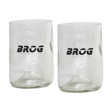 Logotrade Firmengeschenke das Foto: Rebottled® Tumbler 2er-Set Trinkglas