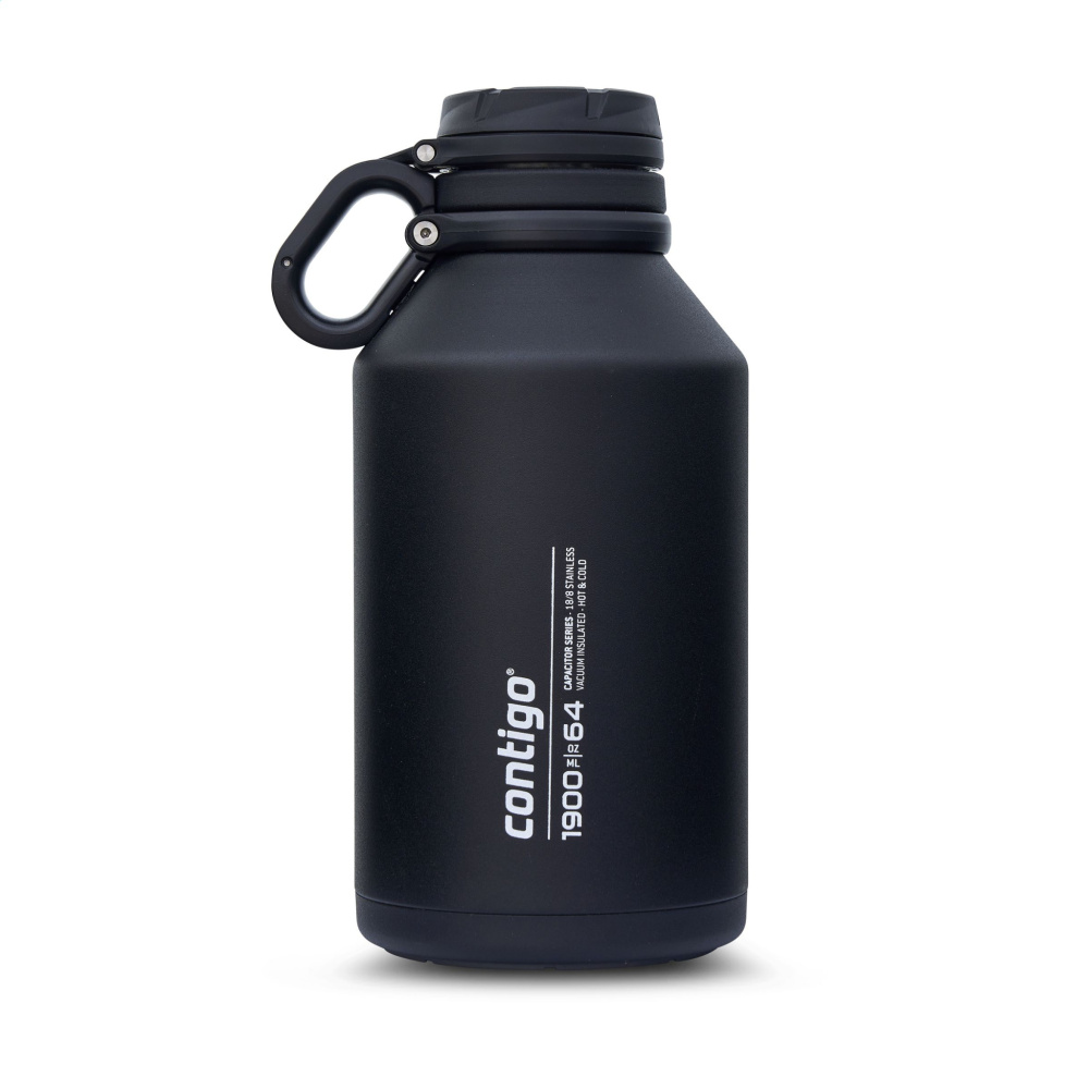 Logotrade Werbeartikel das Foto: Contigo® Grand Stainless Steel 1900 ml Thermoflasche