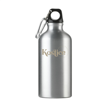 Logotrade werbemittel das Foto: AluMini GRS Recycled 500 ml Wasserflasche