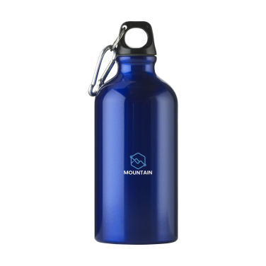 Logotrade Firmengeschenke das Foto: AluMini GRS Recycled 500 ml Wasserflasche