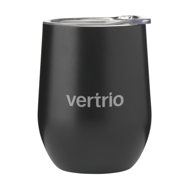 Logotrade Werbeartikel das Foto: Huevo RCS Recycled Steel Cup 350 ml Thermobecher