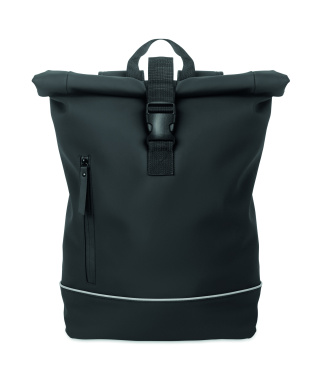 Logotrade Geschäftsgeschenke das Foto: 15" Rolltop-Laptop-Rucksack