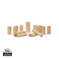 VINGA Kubb Mini Spiel, braun