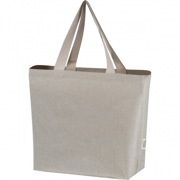 Logotrade Firmengeschenke das Foto: Große Baumwolltasche Pilar