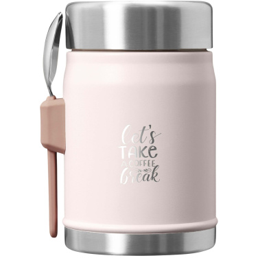 Logotrade werbemittel das Foto: Stanley Legendary 400 ml Lebensmittelbehälter mit Göffel