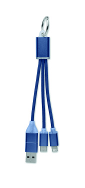 Logotrade Werbegeschenke das Foto: 4in1 Ladekabel Typ-C