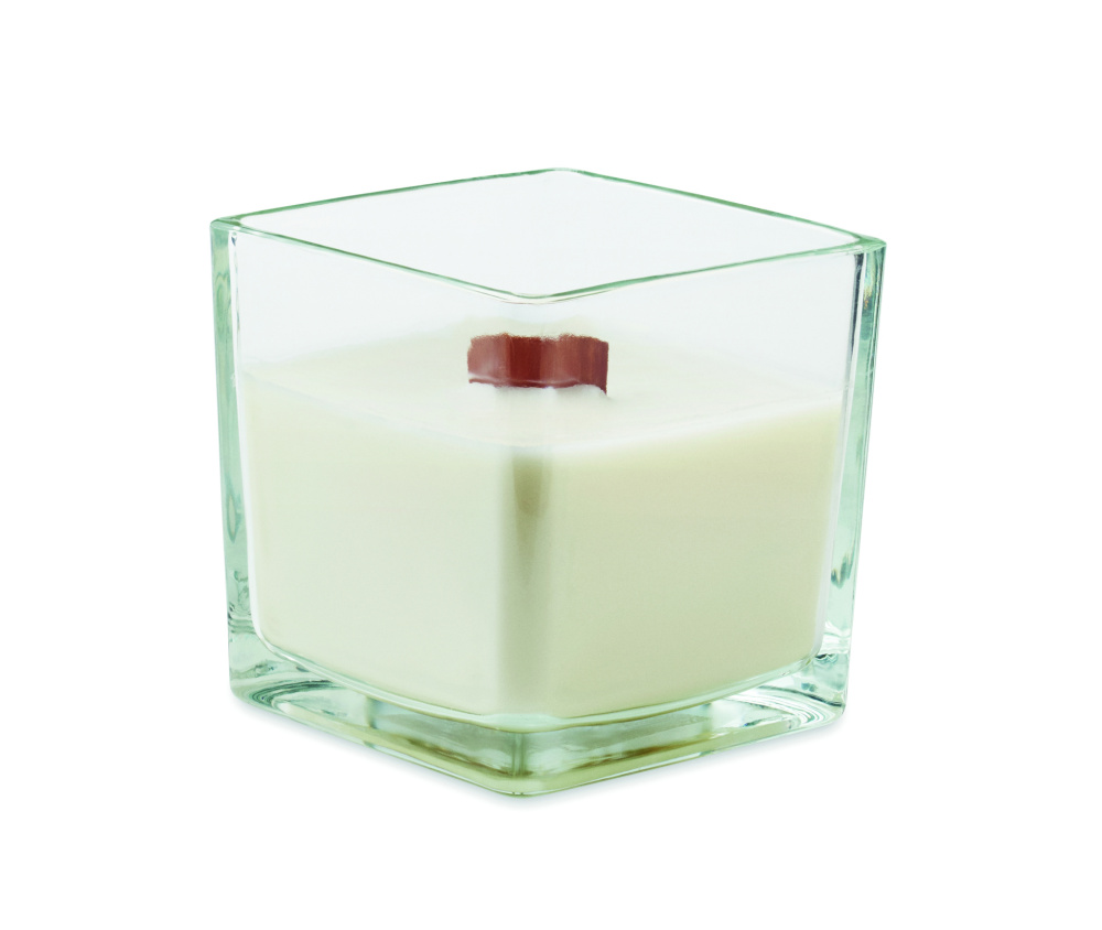 Logotrade Firmengeschenke das Foto: Kerze aus Pflanzenwachs 600g