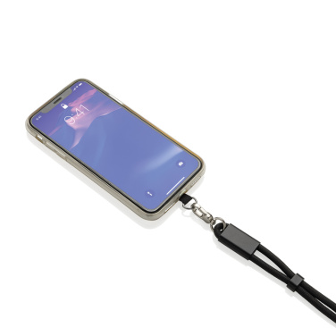 Logotrade Logogeschenke das Foto: LoopAmp 60W Handgelenksband für Smartphones aus RCS rPET
