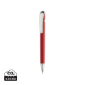 Glide GRS-zertifizierter rABS Stift mit Metallclip, Rot