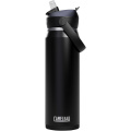 Camelbak® Thrive Flip VSS 750 ml Edelstahl Trinkflasche mit Flip Strohhalm, Tiefschwarz