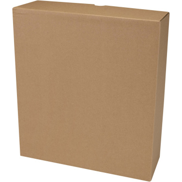 Logotrade Logogeschenke das Foto: Illuminate 650 ml RCS-zertifizierte doppelwandige Trinkflasche aus recyceltem Edelstahl mit 3-teiligem Deckelset