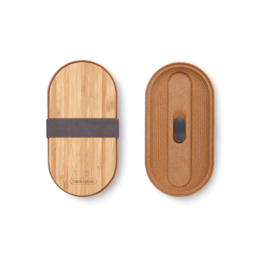 Logotrade Werbeartikel das Foto: Black+Blum Stainless Steel Double Bento Box