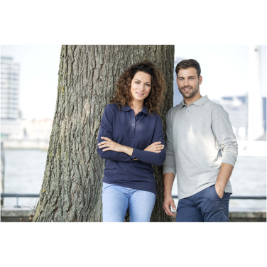 Logotrade Werbegeschenke das Foto: Oakville Langarm Poloshirt für Herren