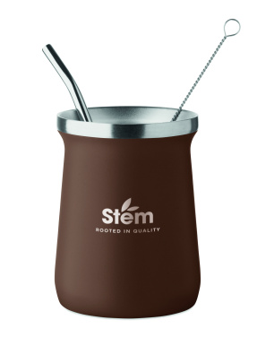 Logotrade Werbeartikel das Foto: Yerba-Mate-Becher 240ml