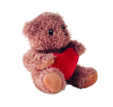 Logotrade Geschäftsgeschenke das Foto: Teddybär mit Herz