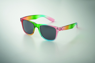 Logotrade Logogeschenke das Foto: Regenbogen Sonnenbrille UV400