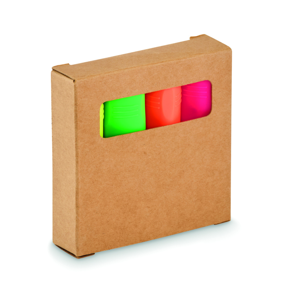 Logotrade werbemittel das Foto: Textmarker-Set