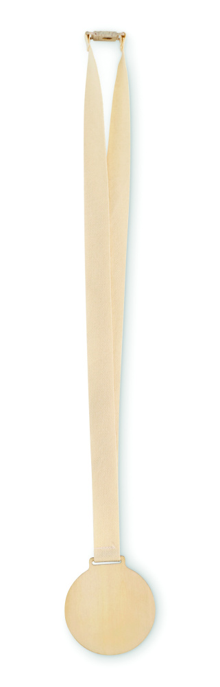 Logotrade Werbegeschenke das Foto: Medaille aus Holz