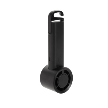Logotrade Werbegeschenke das Foto: Twist wiederaufladbarer tragbarer Ventilator aus RCS rABS