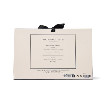 Logotrade Logogeschenke das Foto: VINGA x TGL Körper- und Handpflege-Geschenkset