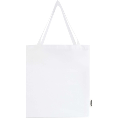 Logotrade Firmengeschenke das Foto: Odisha 180 g/m² OCS Bio Tragetasche mit Seitenfalten 14L