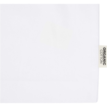 Logotrade Werbeartikel das Foto: Odisha 180 g/m² OCS Bio Tragetasche mit Seitenfalten 14L