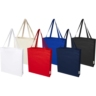 Logotrade Werbegeschenke das Foto: Odisha 180 g/m² OCS Bio Tragetasche mit Seitenfalten 14L