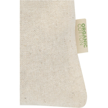 Logotrade Werbeartikel das Foto: Odisha 140 g/m² OCS Bio-Geschenktasche – 15 × 10 cm