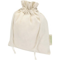 Odisha 140 g/m² OCS Bio-Geschenktasche – 30 × 25 cm, Natürlich