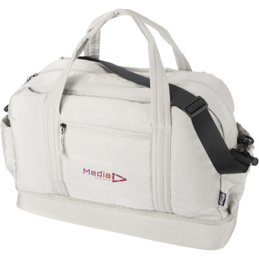 Logotrade Geschäftsgeschenke das Foto: Puffer GRS recycelte Reisetasche mit isoliertem Boden 30L