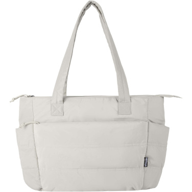 Logotrade Logogeschenke das Foto: Puffer 15,6" GRS recycelte Laptoptragetasche 18L