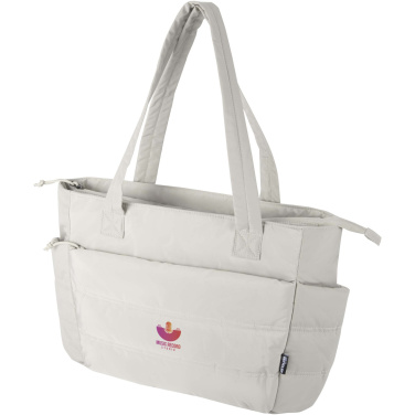 Logotrade Logogeschenke das Foto: Puffer 15,6" GRS recycelte Laptoptragetasche 18L