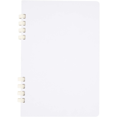 Logotrade Firmengeschenke das Foto: Fil A5 Hardcover RCS recyceltes Spiralnotizbuch
