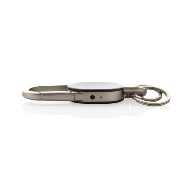 Logotrade Firmengeschenke das Foto: Keyfinder Dual Schlüsselanhänger mit weltweiter Ortung