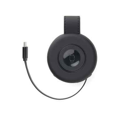 Logotrade werbemittel das Foto: VINGA Baltimore 2-in-1 kabelloser 15W RCS Travel Charger