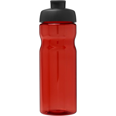 Logotrade Firmengeschenke das Foto: H2O Active® Eco Base 650 ml Sportflasche mit Klappdeckel