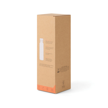 Logotrade Werbeartikel das Foto: Nordic Drift Trail Ultraleichte Titan-Wasserflasche 600ml