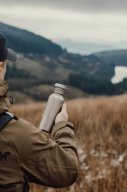 Logotrade Firmengeschenke das Foto: Nordic Drift Trail Ultraleichte Titan-Wasserflasche 600ml