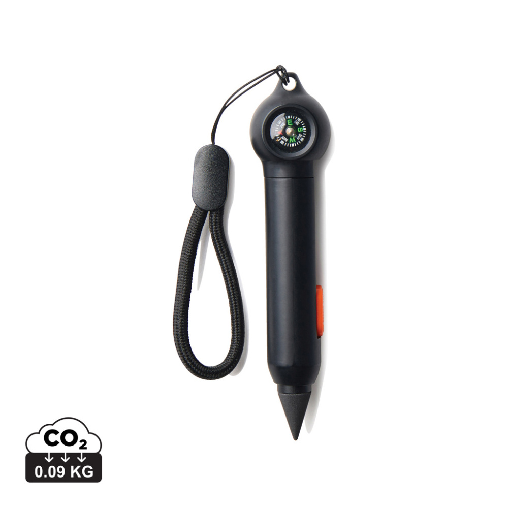 Logotrade Werbegeschenke das Foto: Nordic Drift Trial RCS Infinity Pocket-Pen mit Kompass