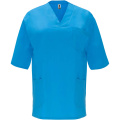 Panacea Kurzärmeliges Arbeitshemd, 160 g/m2, unisex, Donaublau
