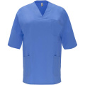 Panacea Kurzärmeliges Arbeitshemd, 160 g/m2, unisex, Lab Blue