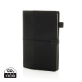 Daily Notes Binder 3-in-1 PU-Notizbuch zum Nachfüllen, Schwarz