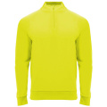 Epiro Half-Zip Sweatshirt Unisex, Fluorgelb