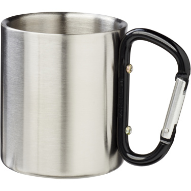 Logotrade werbemittel das Foto: Alps 200 ml Isolierbecher mit Karabinergriff