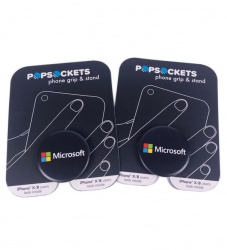 Popsocket with Microsoft logo