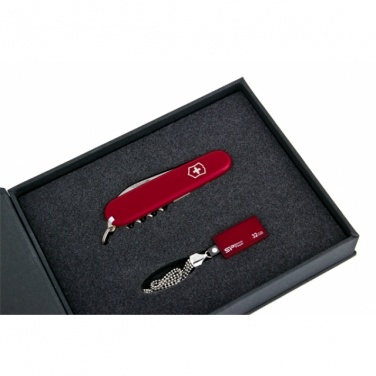 Logotrade promotional giveaways photo of: Giftset in red colour  8GB	color red