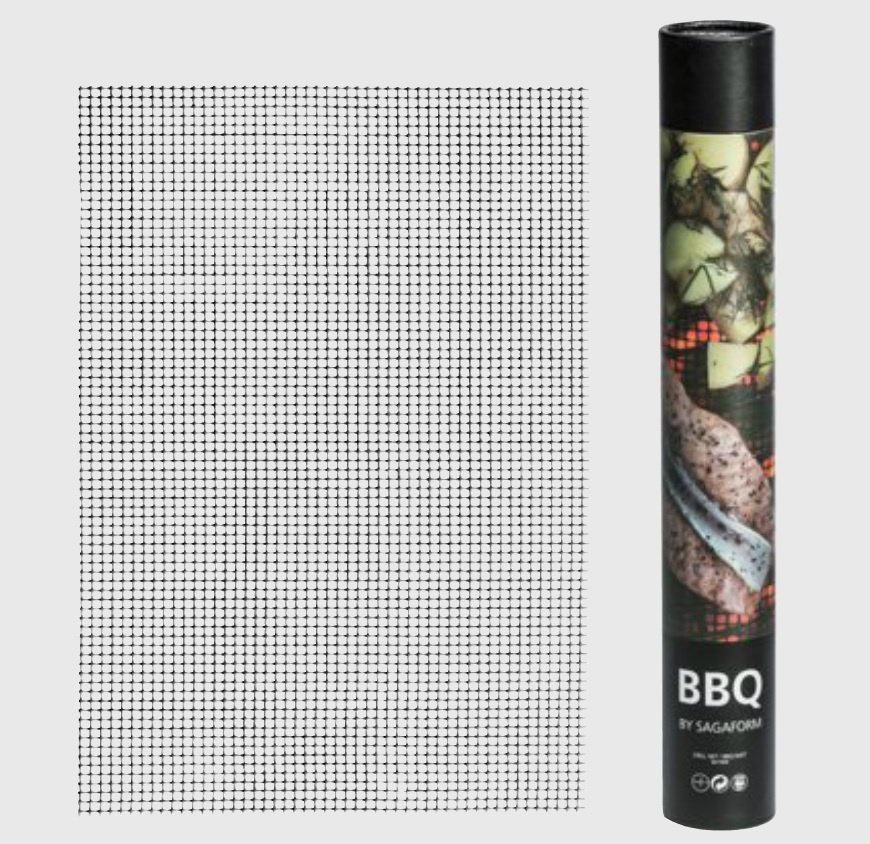 Logo trade promotional product photo of: Sagaform BBQ grillmat, black