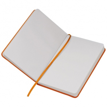 Logotrade promotional merchandise photo of: Notebook A6 Lübeck, orange