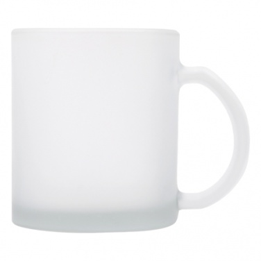 Logotrade promotional gift image of: Glass coffee mug Geneva, transparent